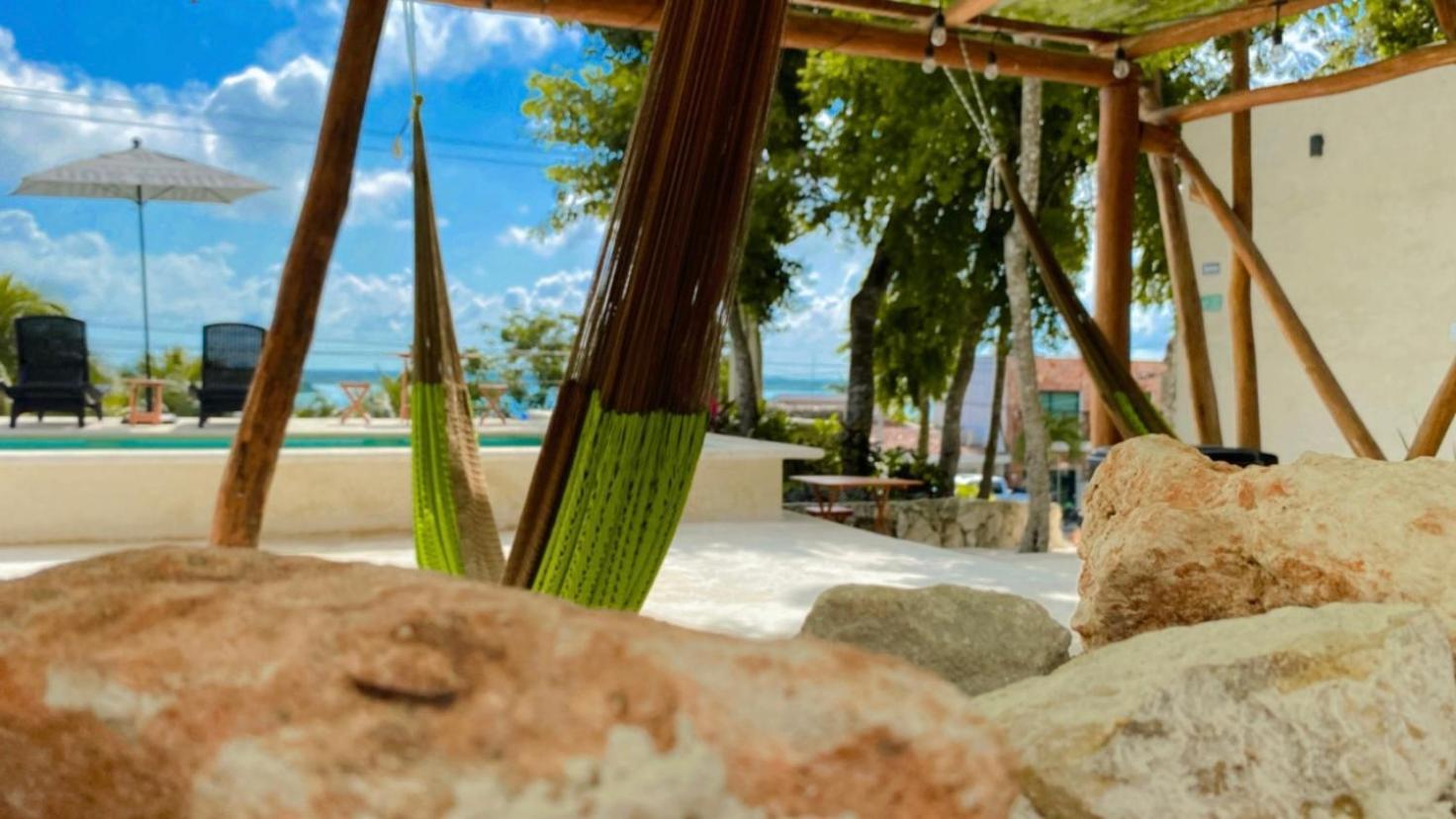 Hotel & Eco Cabanas Azul Maria Bacalar Exteriér fotografie