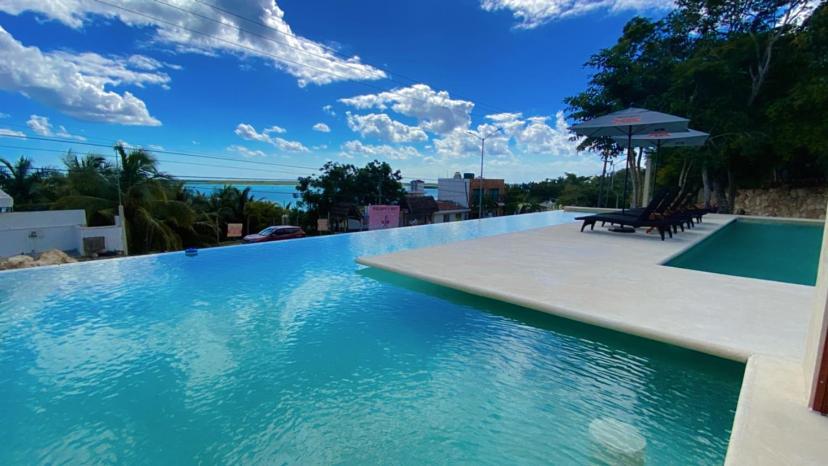 Hotel & Eco Cabanas Azul Maria Bacalar Exteriér fotografie